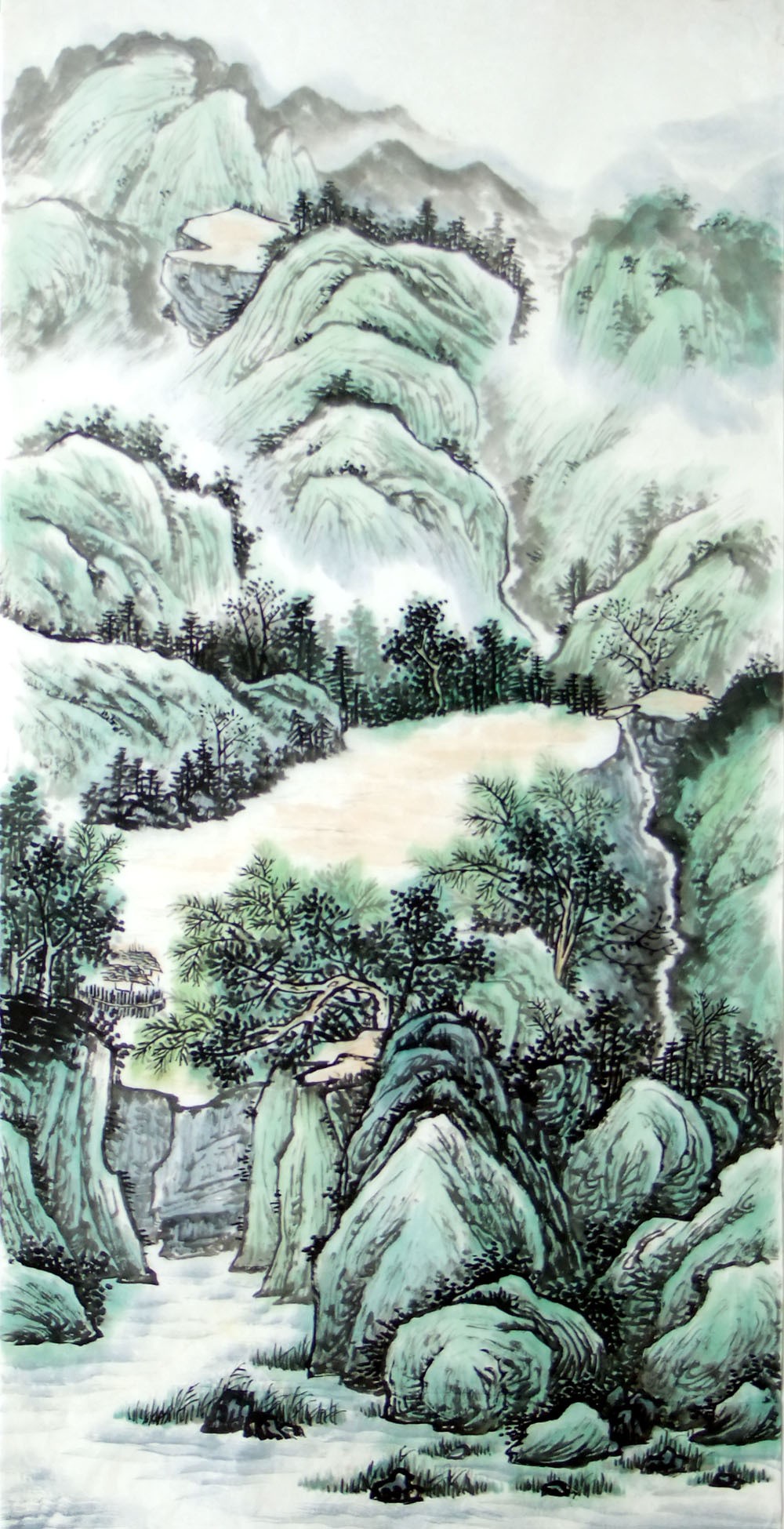 Chinese Landscape Painting - CNAG015140
