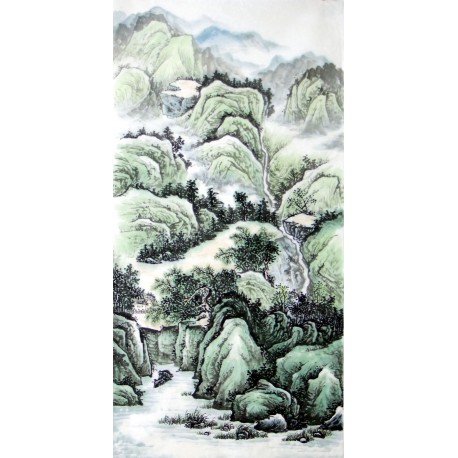Chinese Landscape Painting - CNAG015141