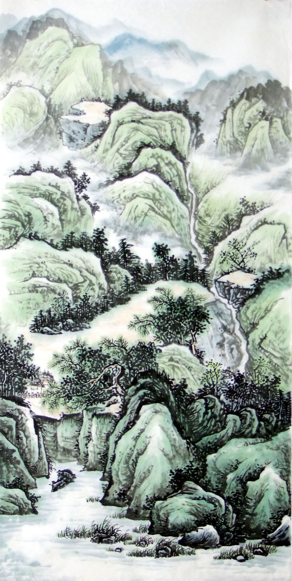 Chinese Landscape Painting - CNAG015141