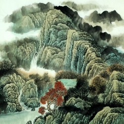 Chinese Landscape Painting - CNAG015148