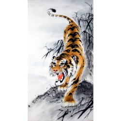Chinese Tiger Painting - CNAG015150