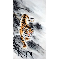 Chinese Tiger Painting - CNAG015151