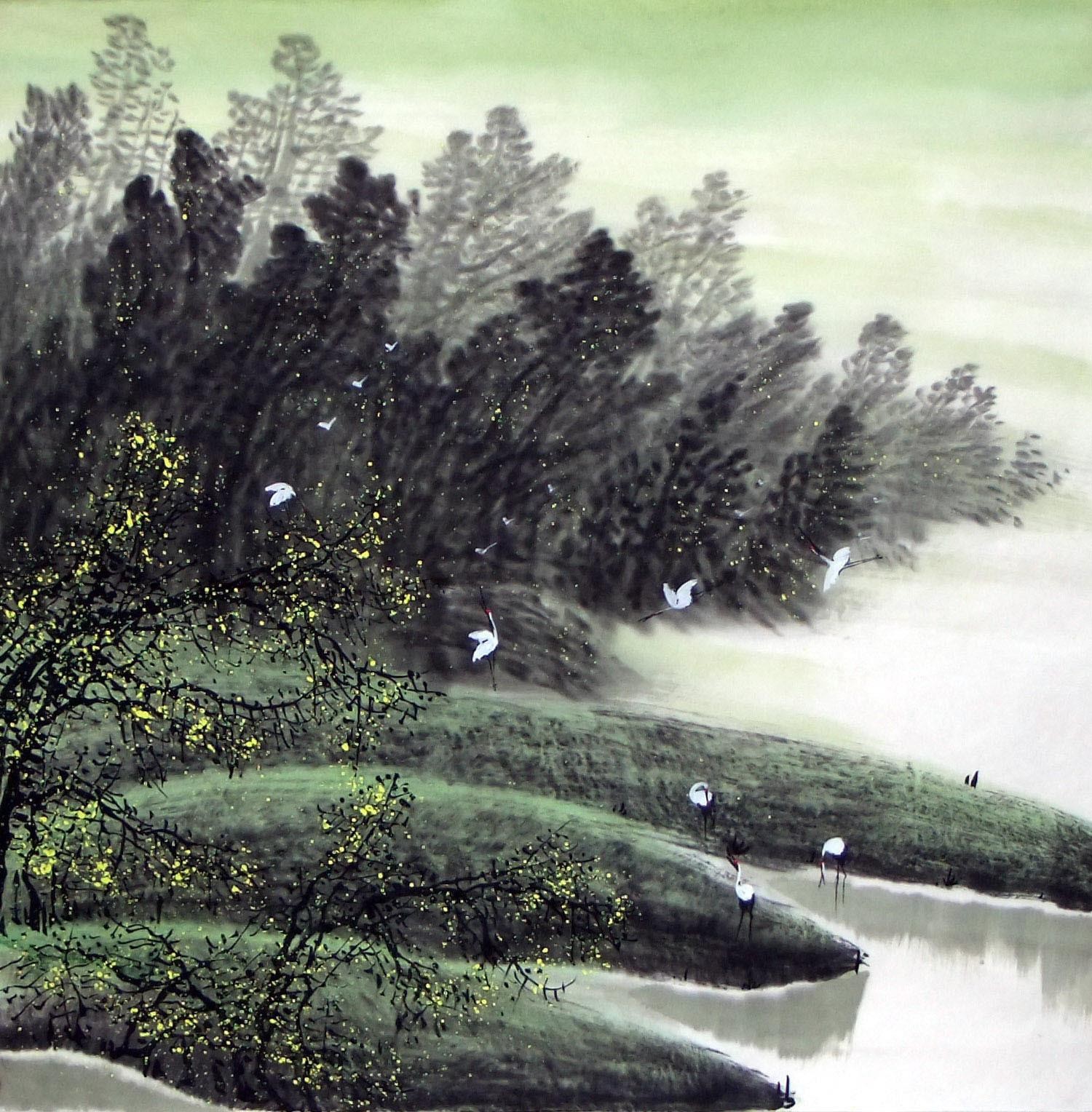 Chinese Landscape Painting - CNAG015153