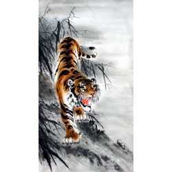 Chinese Tiger Painting - CNAG015154