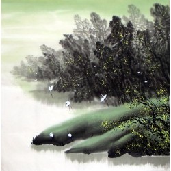 Chinese Landscape Painting - CNAG015155