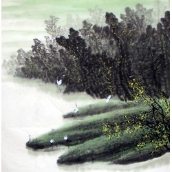 Chinese Landscape Painting - CNAG015156