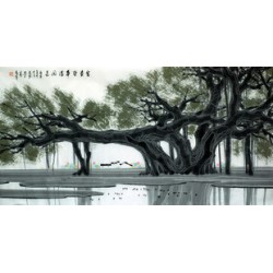 Chinese Aquarene Painting - CNAG015159