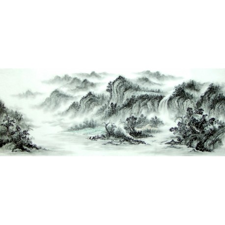Chinese Landscape Painting - CNAG015161