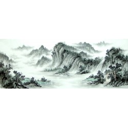Chinese Landscape Painting - CNAG015163