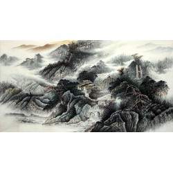 Chinese Landscape Painting - CNAG015167