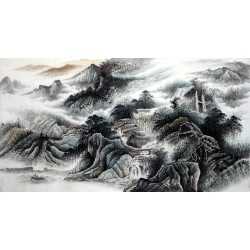 Chinese Landscape Painting - CNAG015168