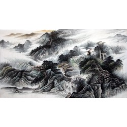 Chinese Landscape Painting - CNAG015169