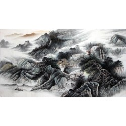 Chinese Landscape Painting - CNAG015171