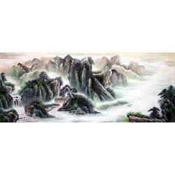 Chinese Landscape Painting - CNAG015172
