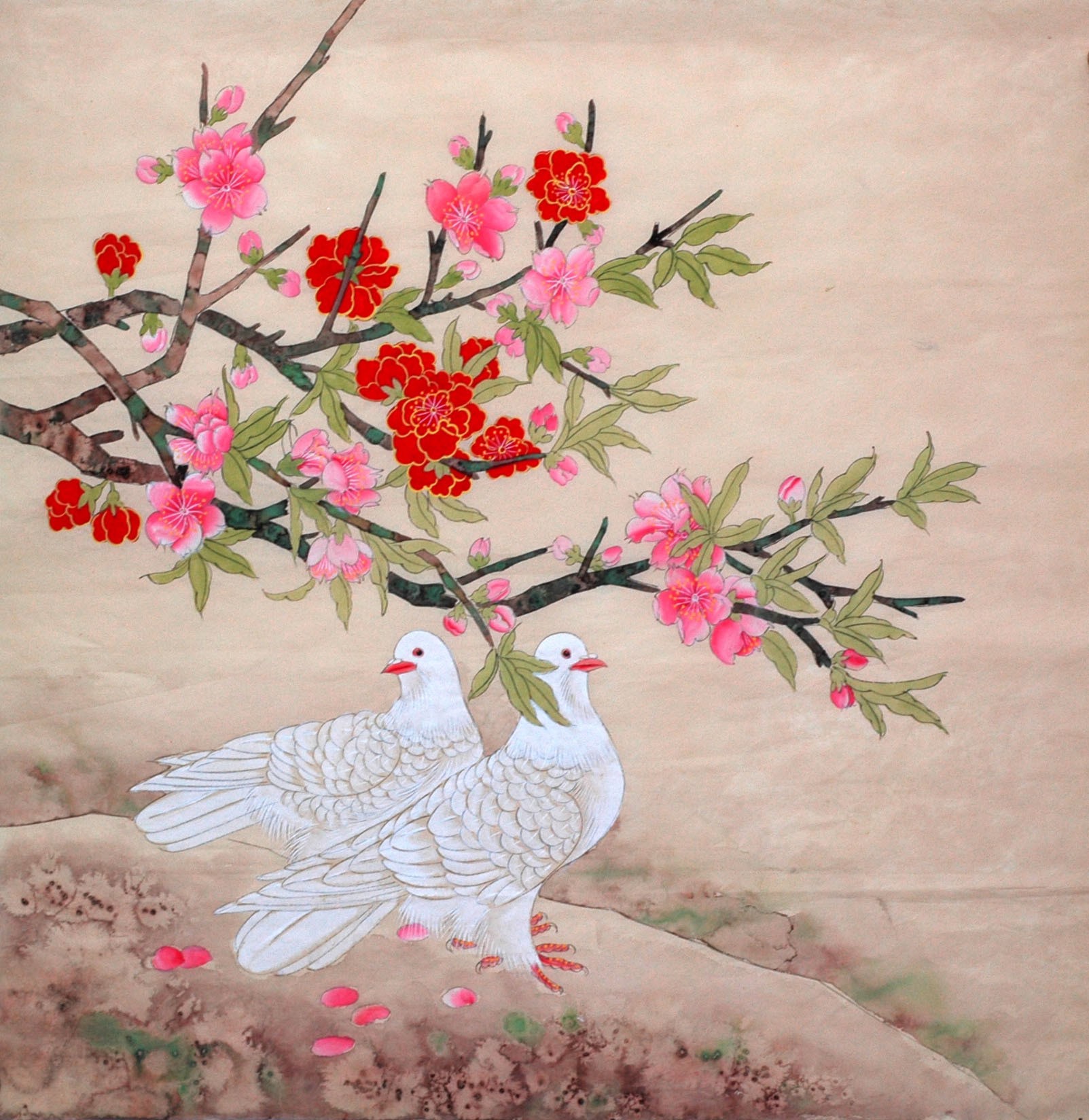 Chinese Plum Painting - CNAG015187