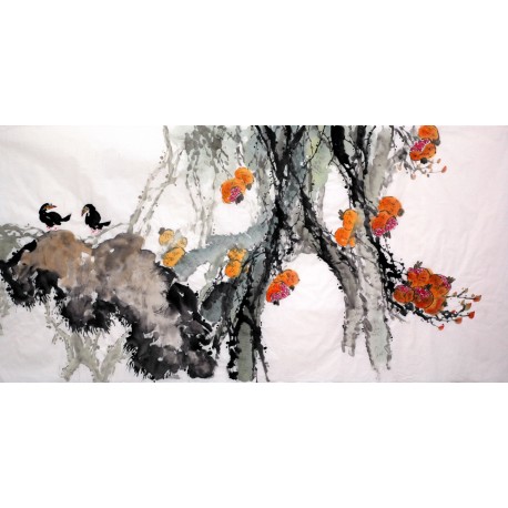 Chinese Flowers&Trees Painting - CNAG015190