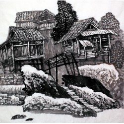 Chinese Landscape Painting - CNAG015191