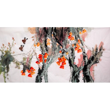 Chinese Flowers&Trees Painting - CNAG015194
