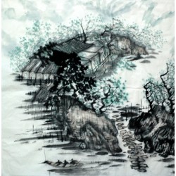 Chinese Landscape Painting - CNAG015196