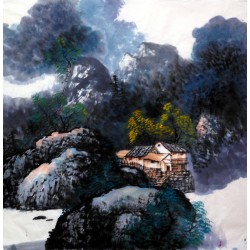 Chinese Landscape Painting - CNAG015197