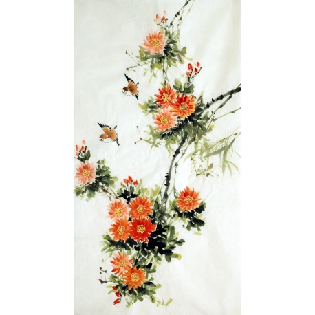 Chinese Flowers&Trees Painting - CNAG015215