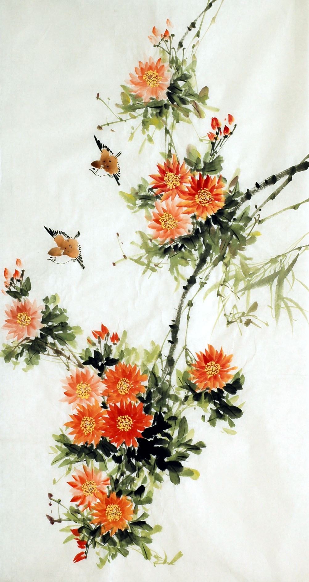 Chinese Flowers&Trees Painting - CNAG015215