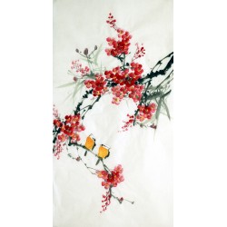 Chinese Flowers&Trees Painting - CNAG015217