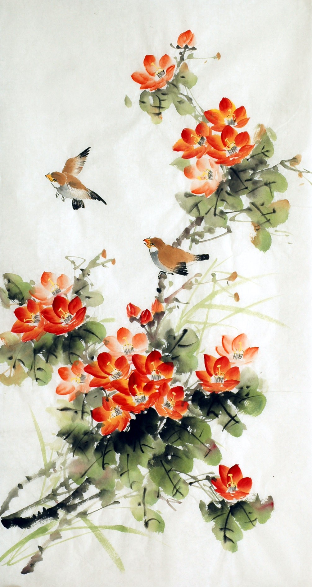 Chinese Flowers&Trees Painting - CNAG015222