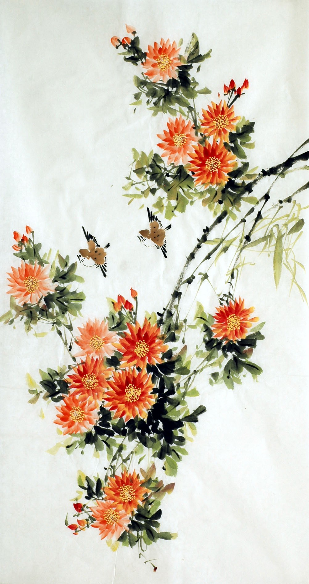 Chinese Flowers&Trees Painting - CNAG015227