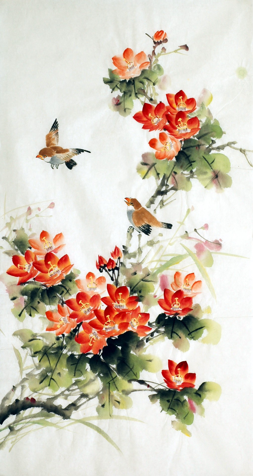 Chinese Flowers&Trees Painting - CNAG015229