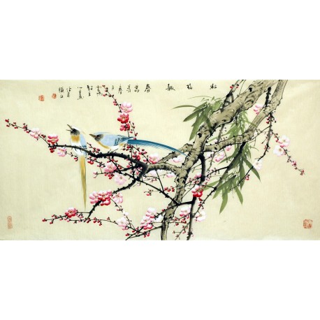 Chinese Flowers&Trees Painting - CNAG015231