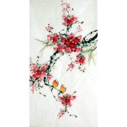 Chinese Flowers&Trees Painting - CNAG015232