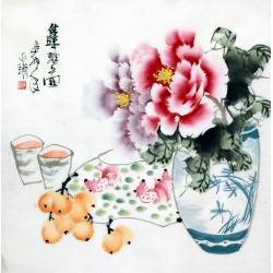 Chinese Flowers&Trees Painting - CNAG015237