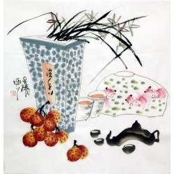 Chinese Flowers&Trees Painting - CNAG015240