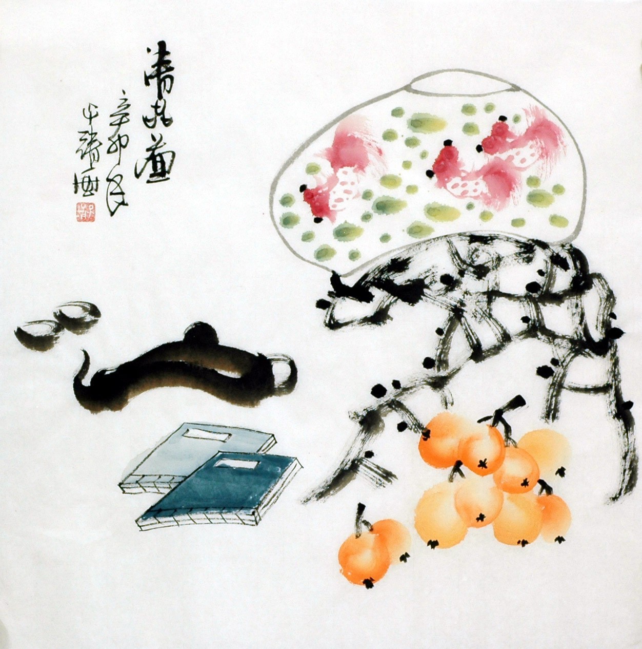 Chinese Flowers&Trees Painting - CNAG015242