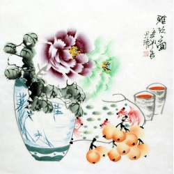 Chinese Flowers&Trees Painting - CNAG015243