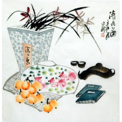 Chinese Flowers&Trees Painting - CNAG015248