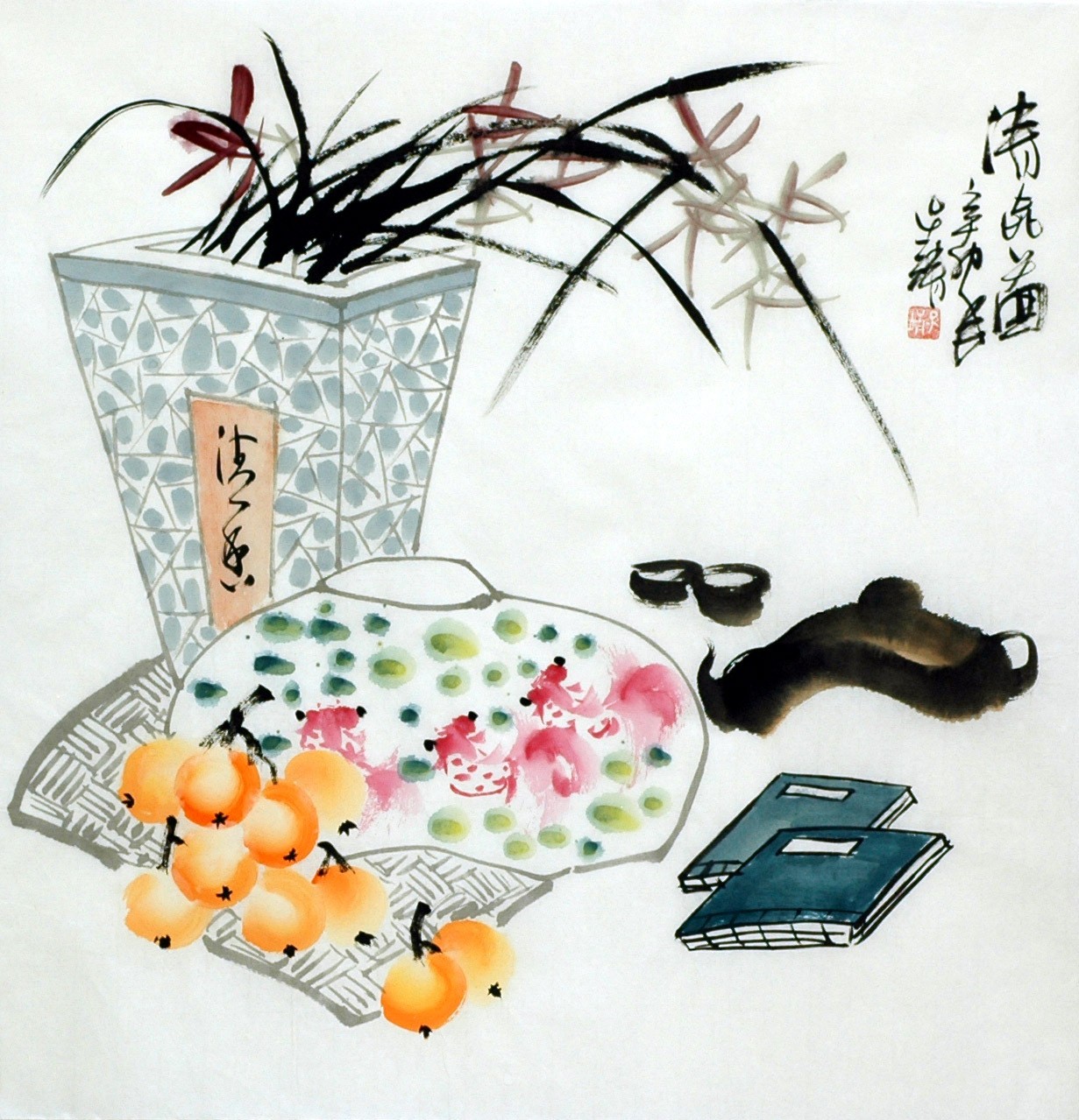 Chinese Flowers&Trees Painting - CNAG015248