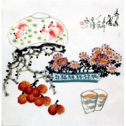 Chinese Flowers&Trees Painting - CNAG015251