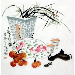 Chinese Flowers&Trees Painting - CNAG015253