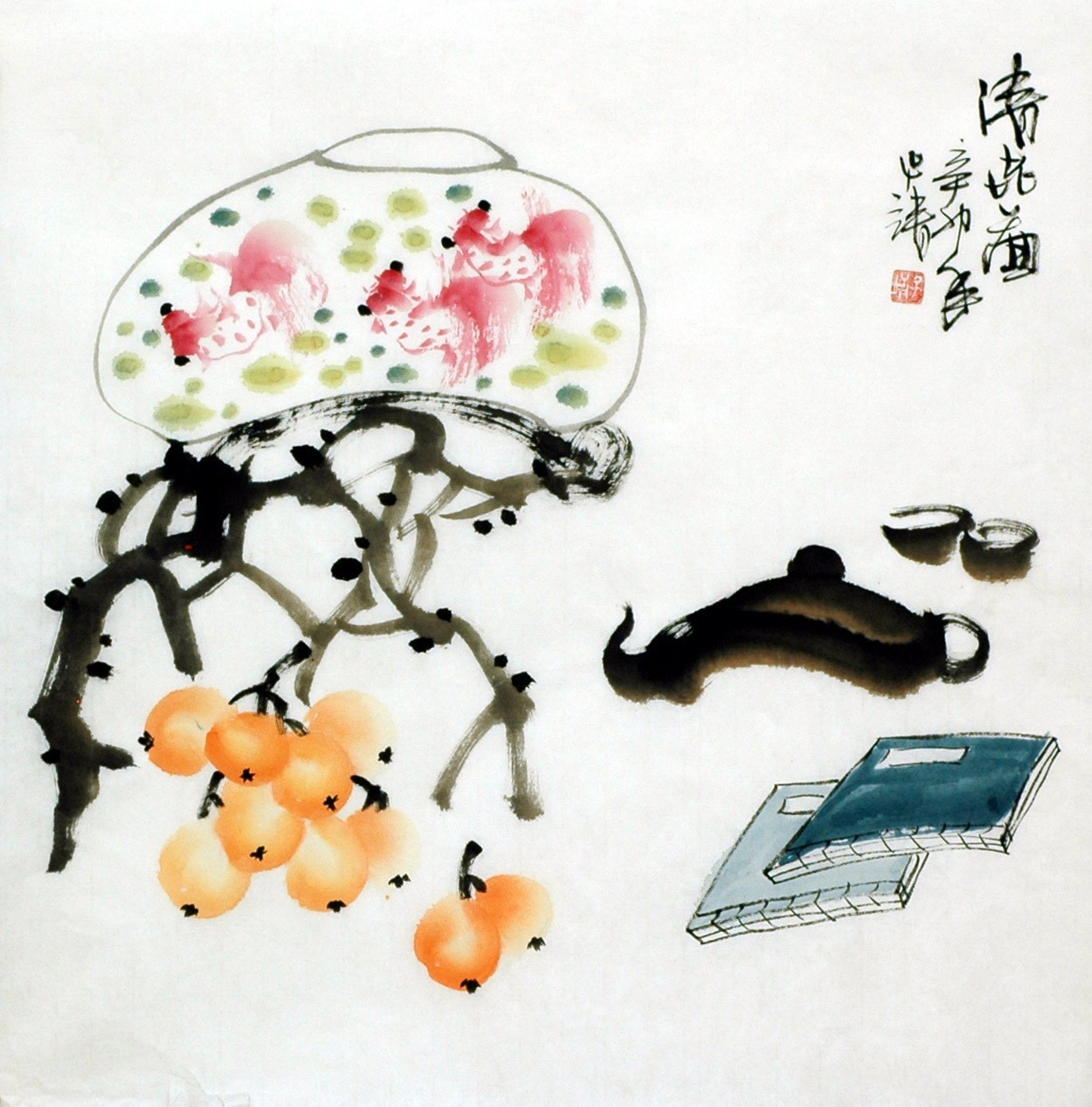 Chinese Flowers&Trees Painting - CNAG015256