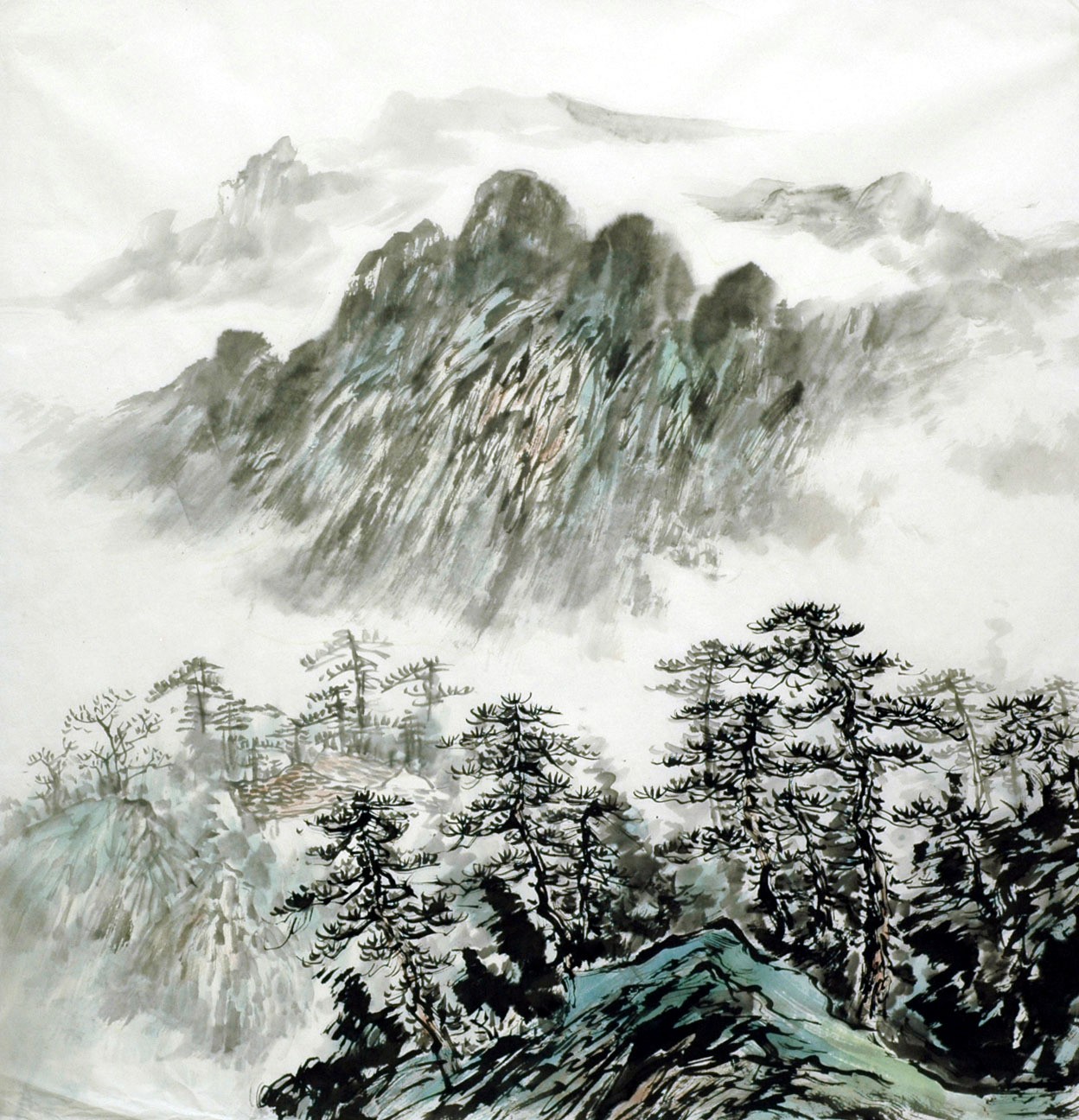 Chinese Landscape Painting - CNAG015260