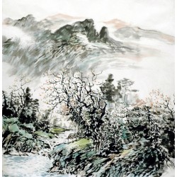 Chinese Landscape Painting - CNAG015262