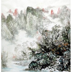 Chinese Landscape Painting - CNAG015263