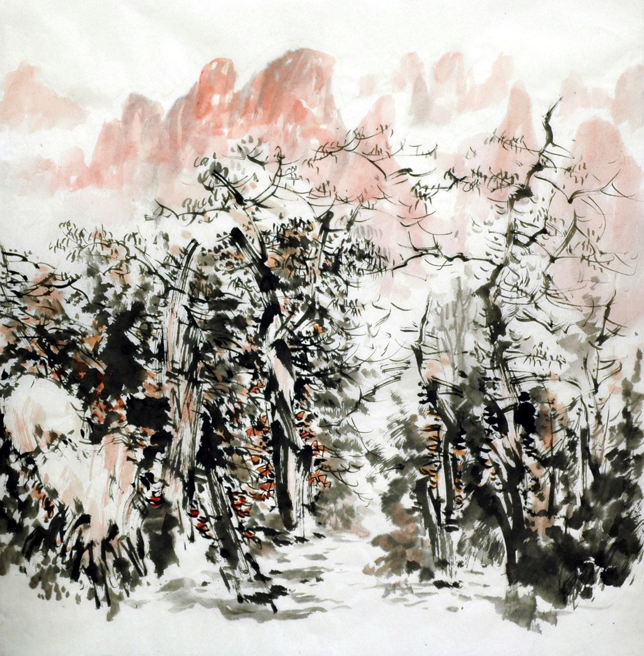 Chinese Landscape Painting - CNAG015264
