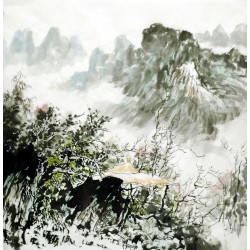 Chinese Landscape Painting - CNAG015265