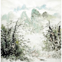 Chinese Landscape Painting - CNAG015266