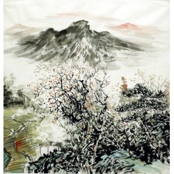 Chinese Landscape Painting - CNAG015267