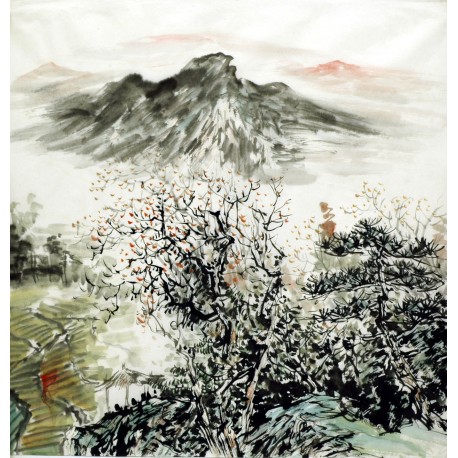 Chinese Landscape Painting - CNAG015267