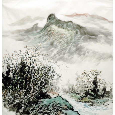 Chinese Landscape Painting - CNAG015268